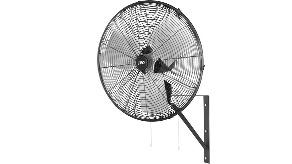 20 inch oscillating wall fan