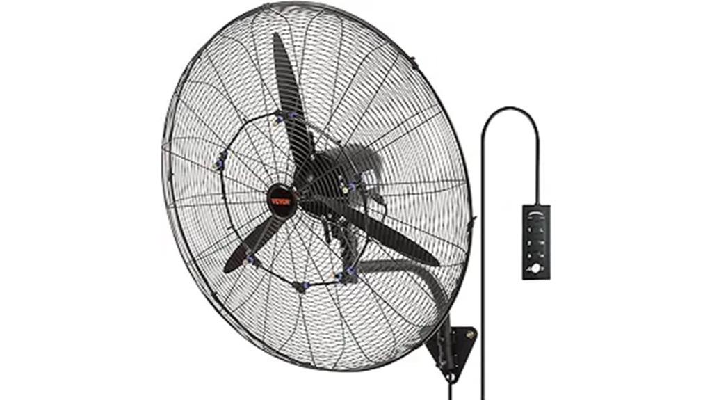 30 inch wall mount fan