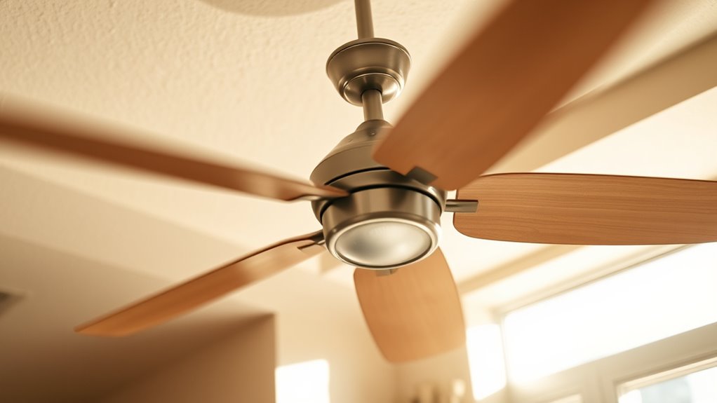 adjust fan direction seasonally