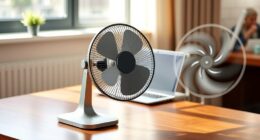 adjust fan speed accordingly