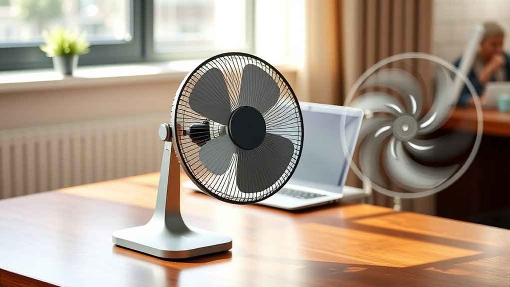adjust fan speed accordingly