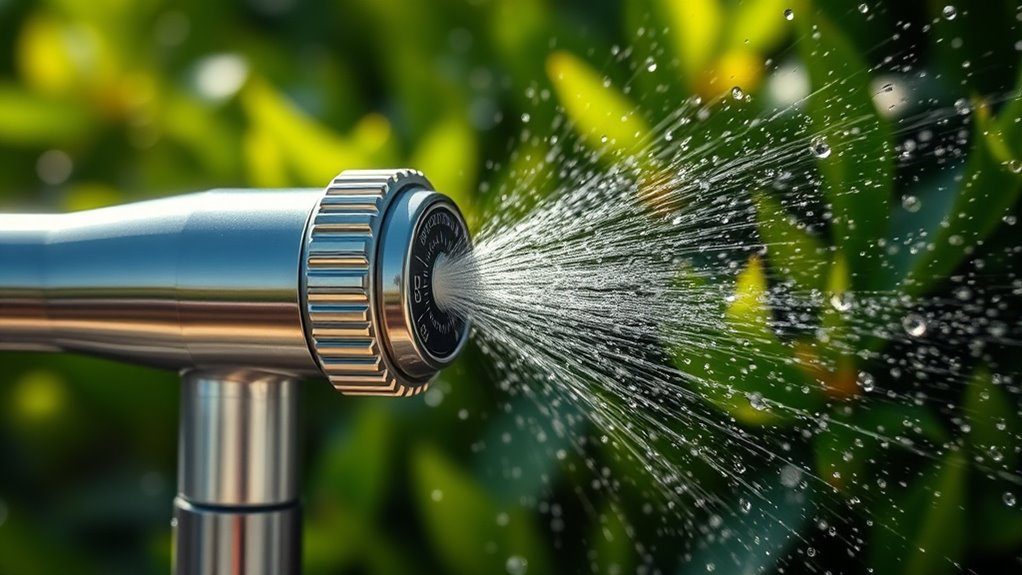 adjust nozzle for cooling