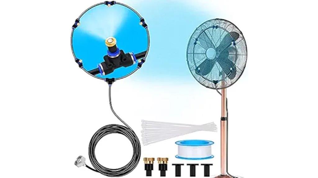 adjustable 26ft outdoor mister