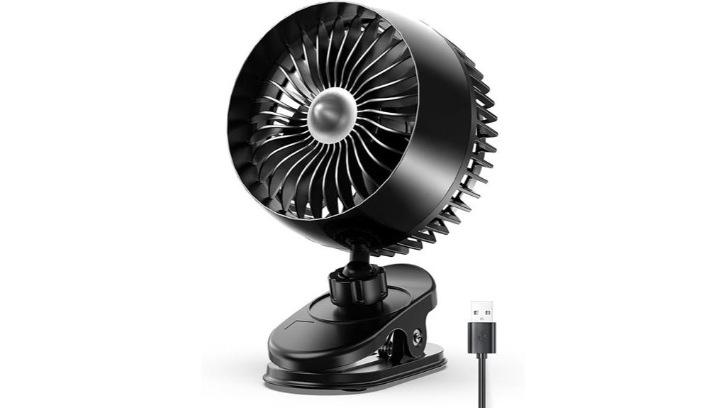 adjustable speed usb fan