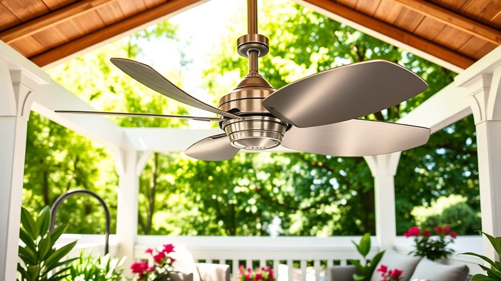 adjustable stylish outdoor fans