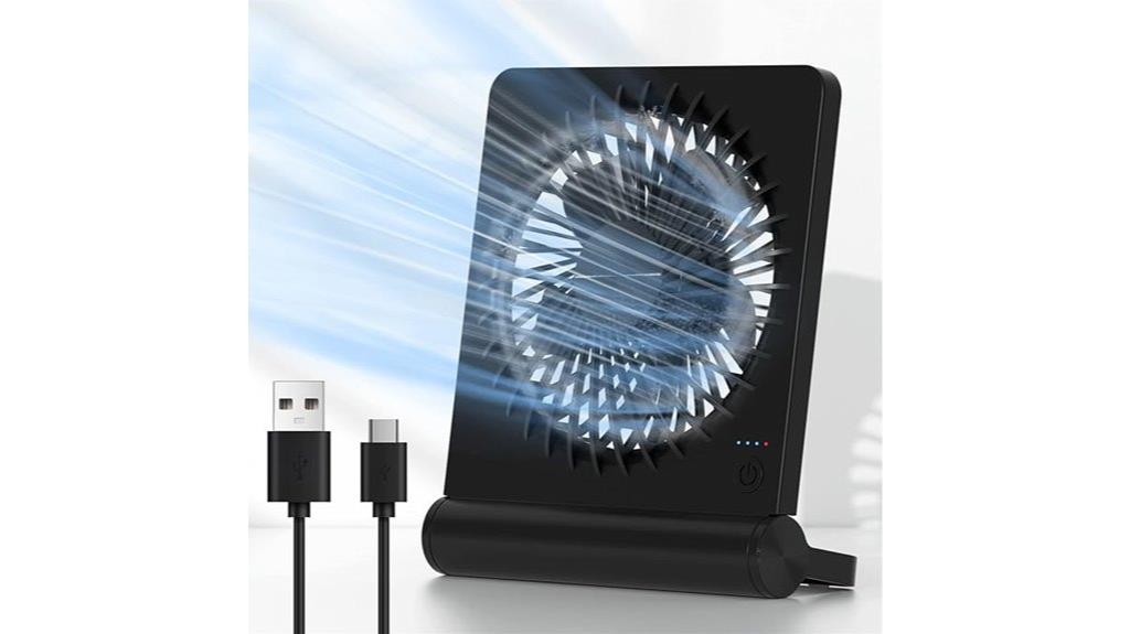 adjustable usb desk fan