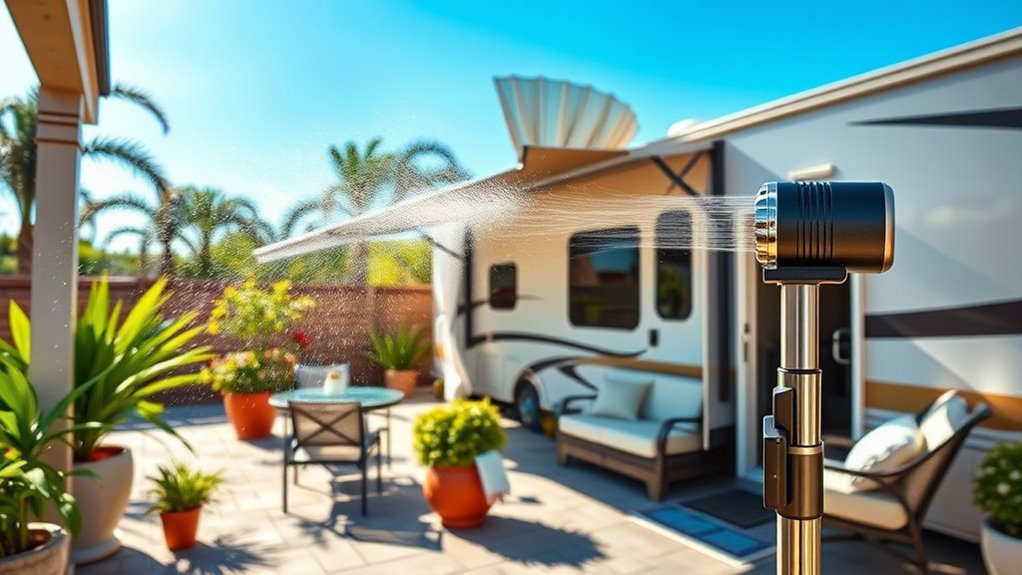 affordable outdoor cooling solution