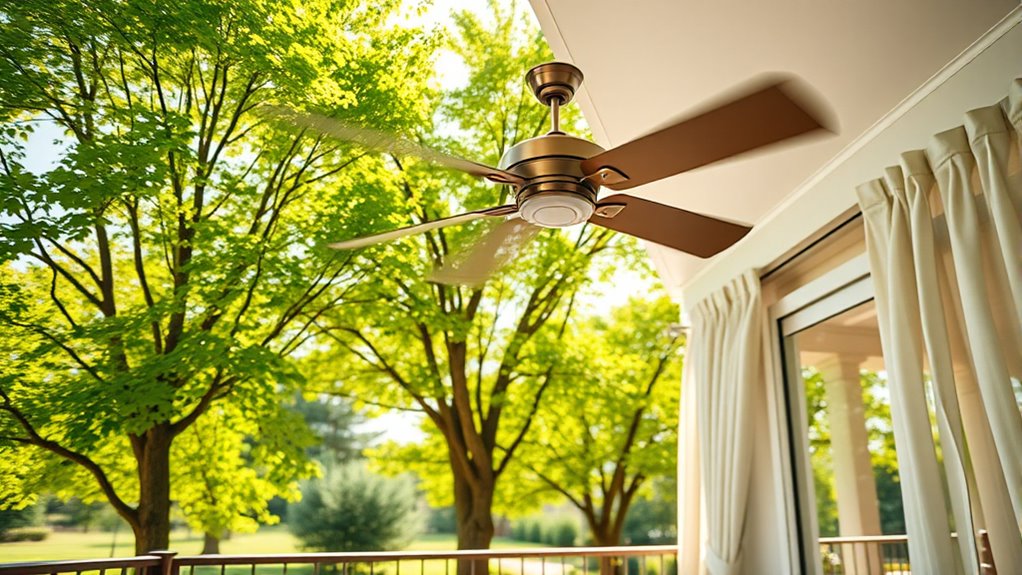air flow enhances outdoor comfort