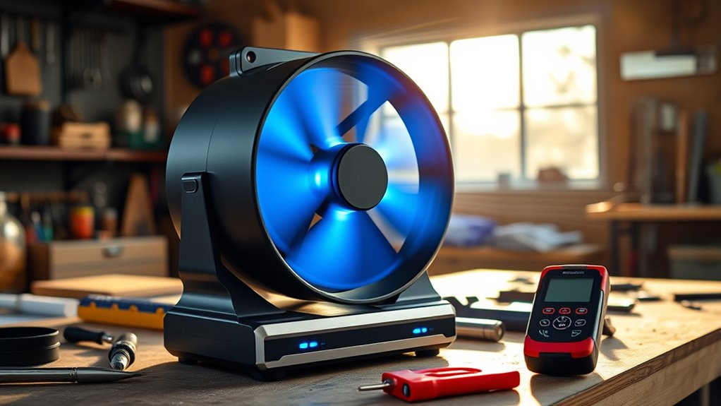 airflow battery portability noise