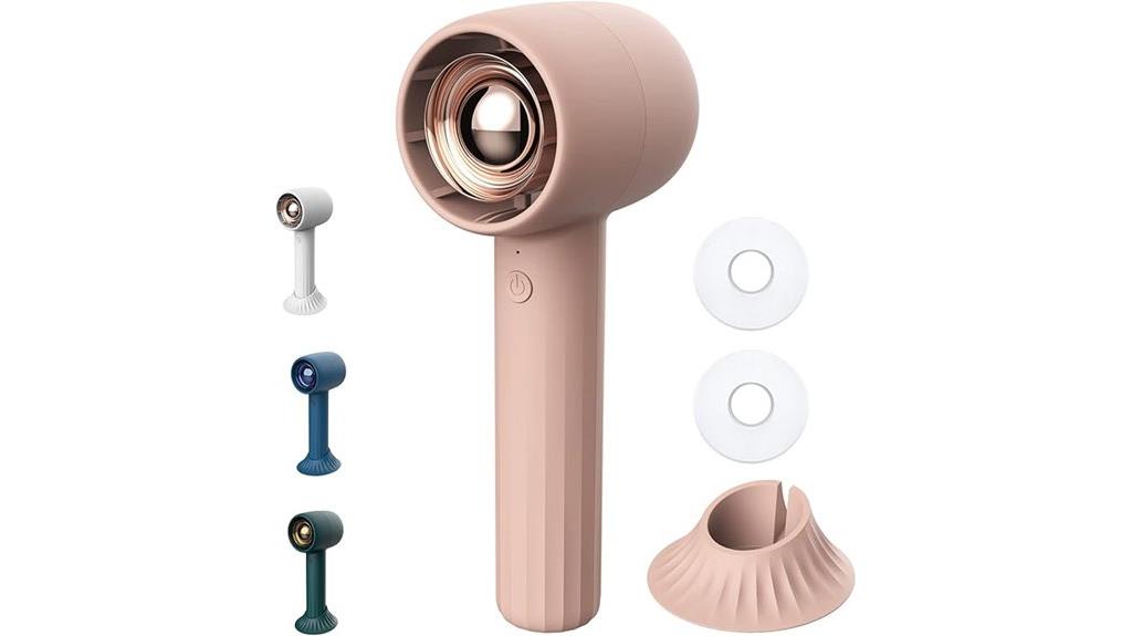 aromatherapy portable handheld fan