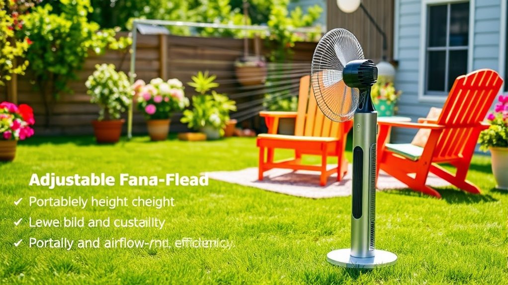 backyard fan selection criteria