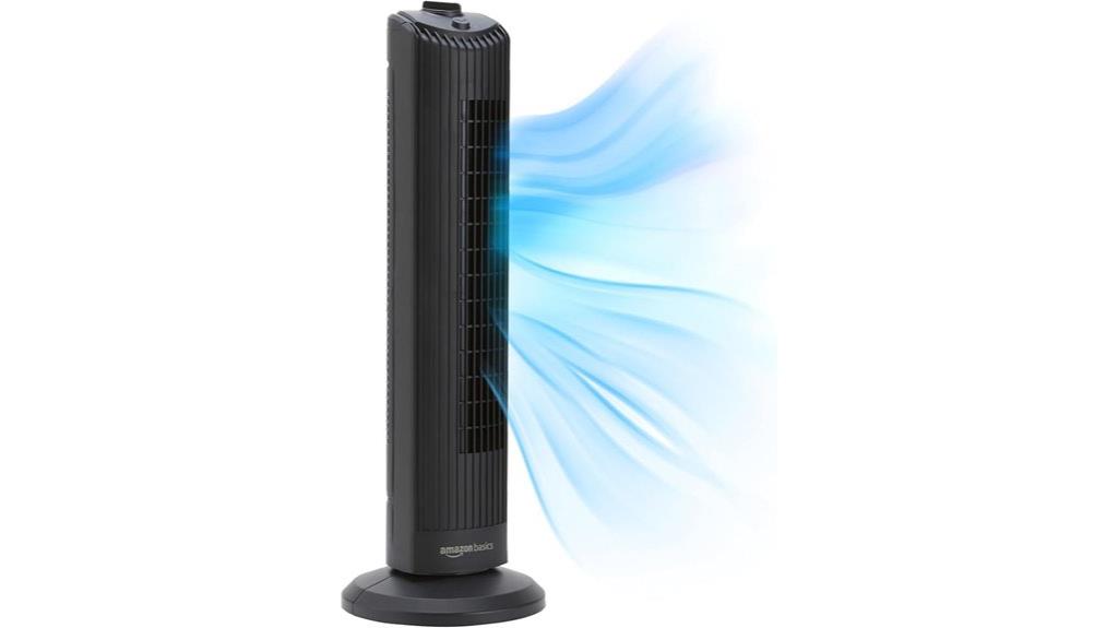 basic oscillating tower fan