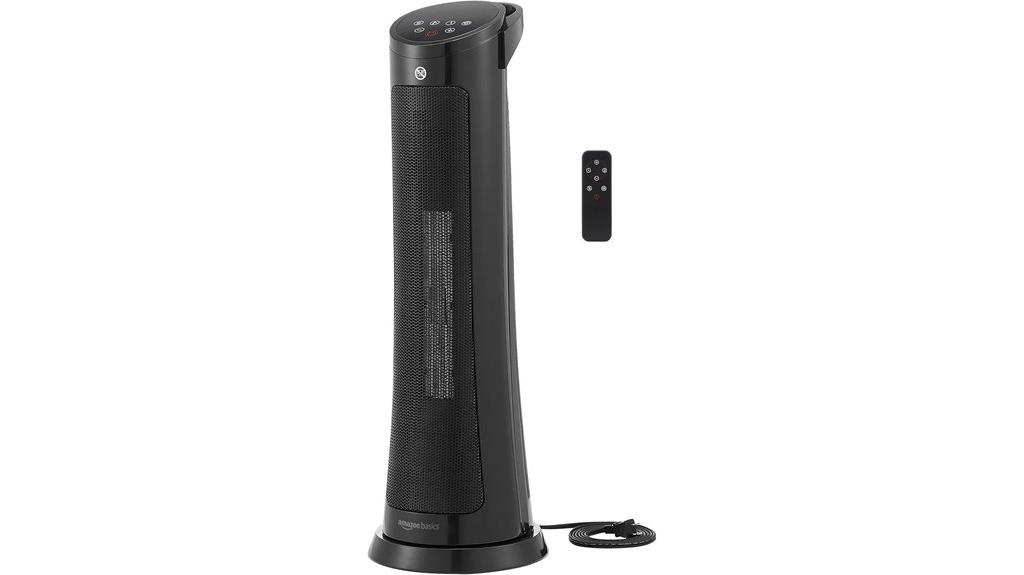 basic safety oscillating heater