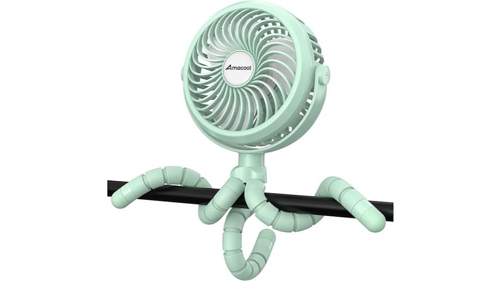 battery powered stroller fan