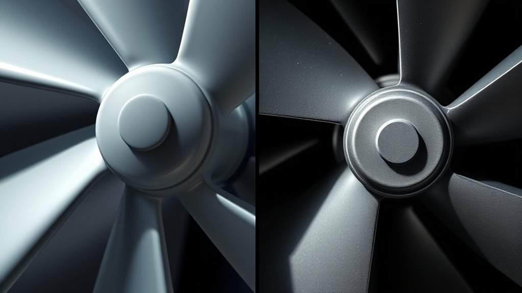 blade shape influences airflow