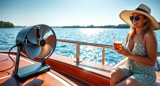 boat friendly portable cooling