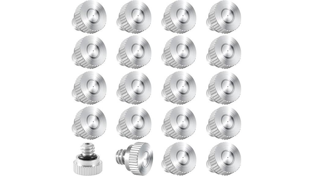 brass outdoor misting nozzles