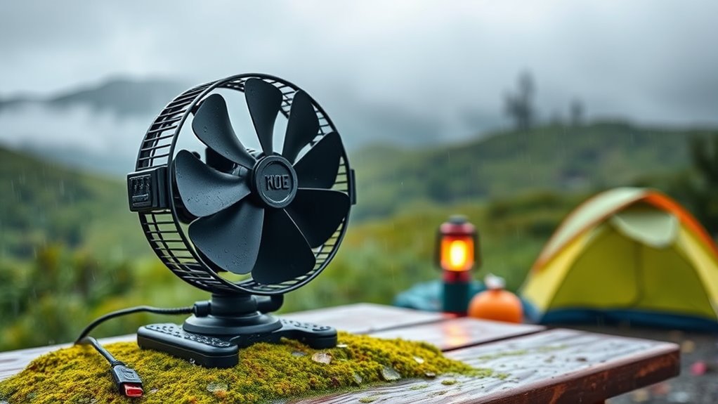 camping fan selection tips