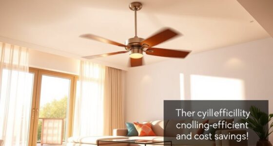 ceiling fans cut costs