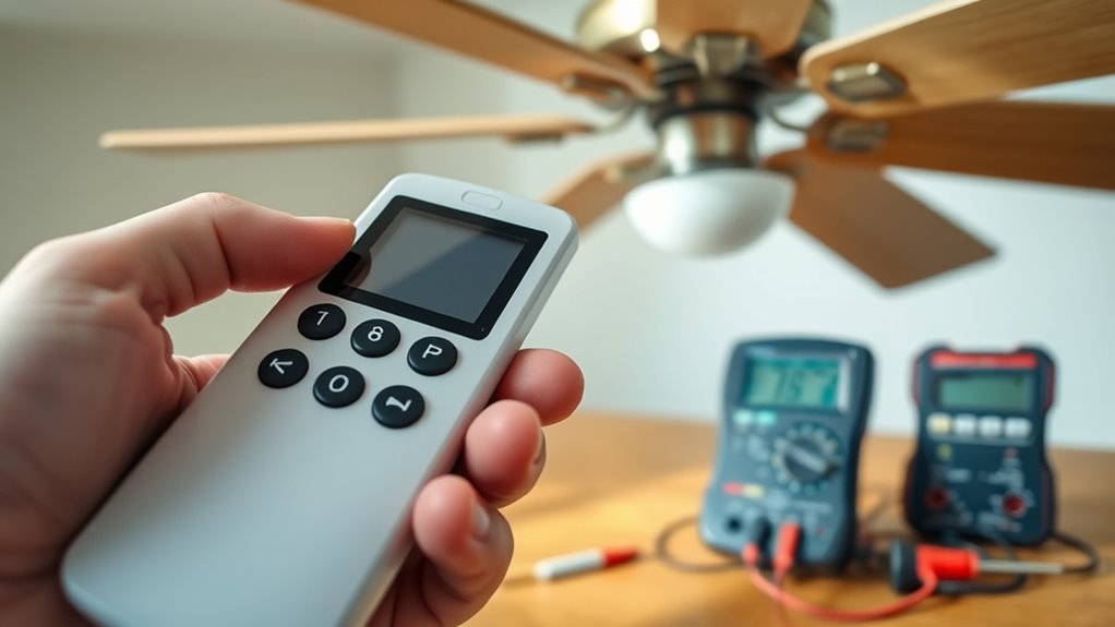 check remote sensor and batteries