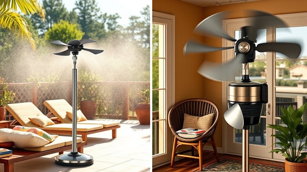 choose appropriate fan environment