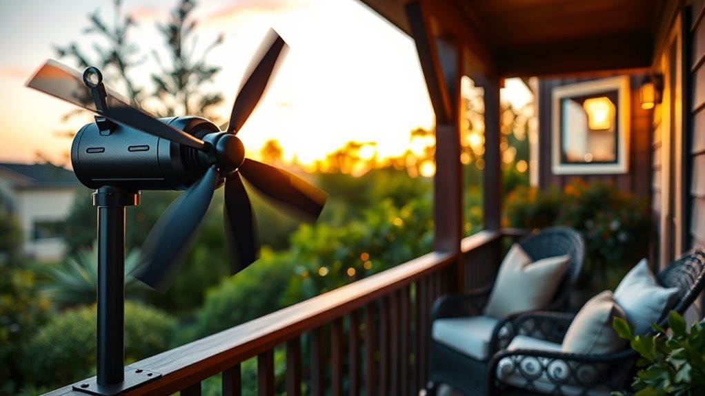 choose quiet outdoor fans