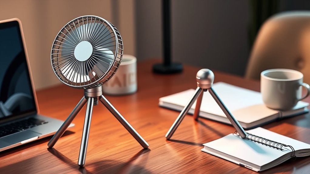 choosing a flexible tripod usb fan