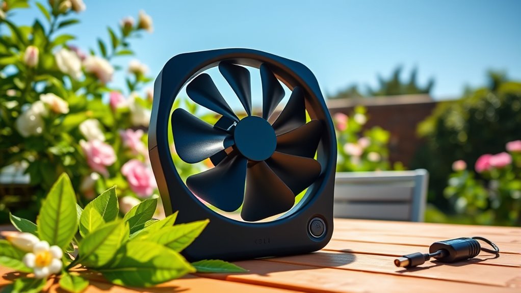 choosing eco friendly portable fans