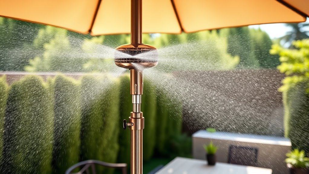 choosing effective outdoor misting fans