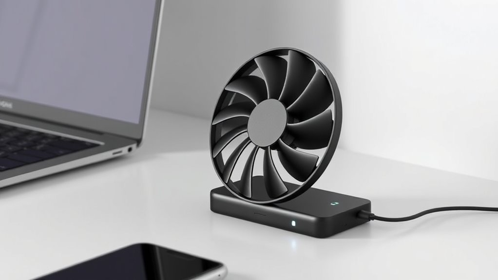choosing fast charging fans