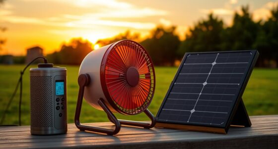 choosing portable fan power