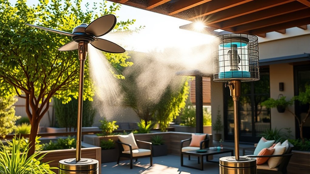 choosing the right misting fan