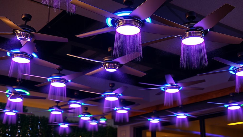 cooling fans with led lights