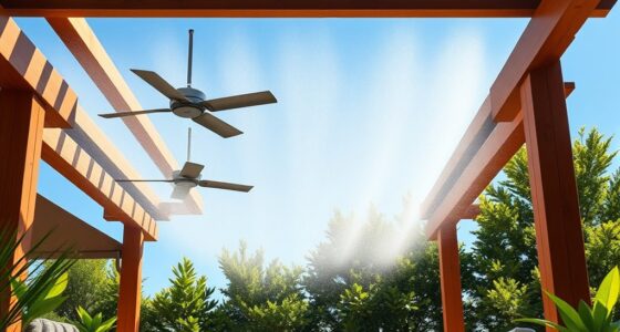 cooling misting fans selection