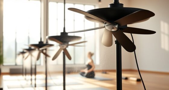 cooling misting fans selection