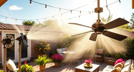 cooling patio misting systems