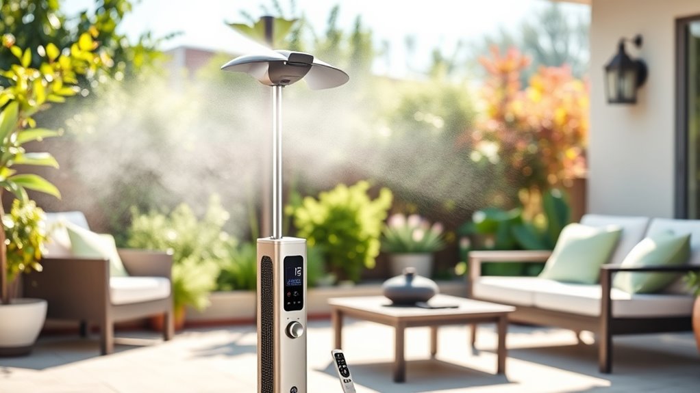 cooling power remote range