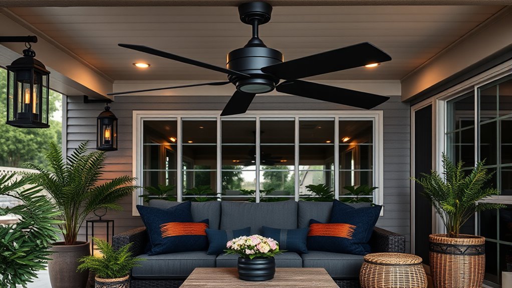 coordinate outdoor decor finishes