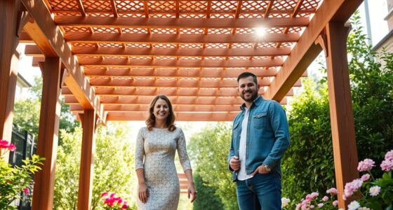 couple s pergola construction lessons