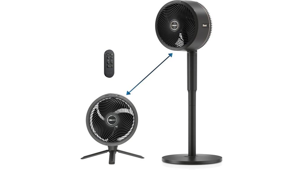dual use oscillating fan