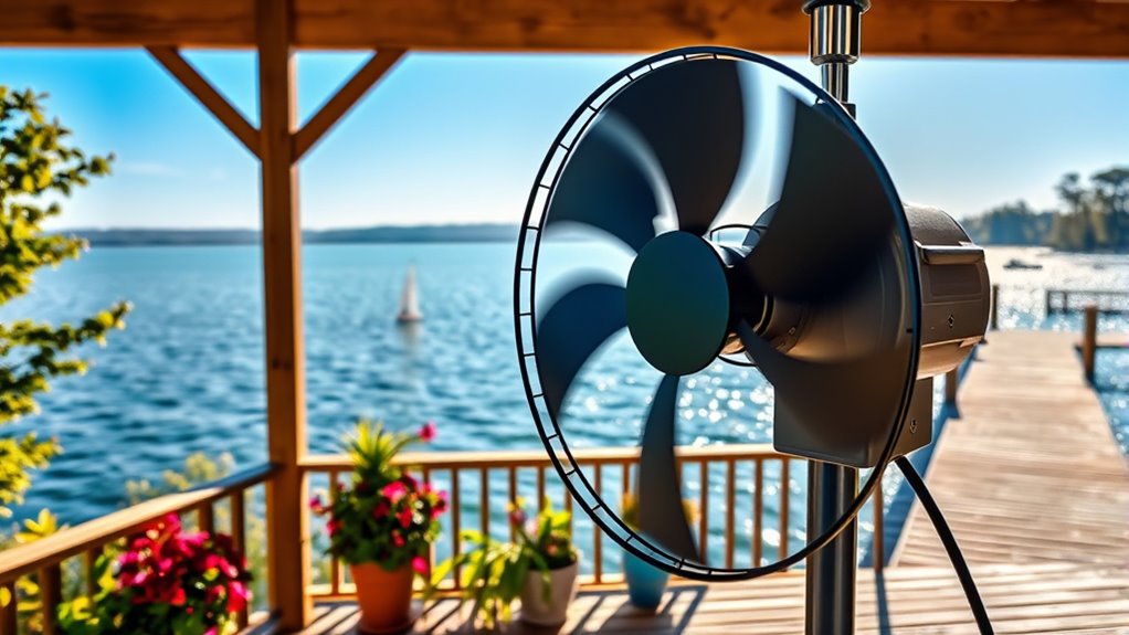 durable quiet outdoor cooling