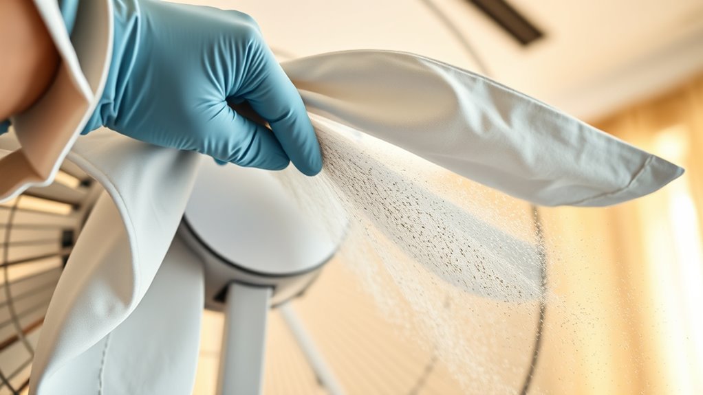 dust collecting pillowcase method