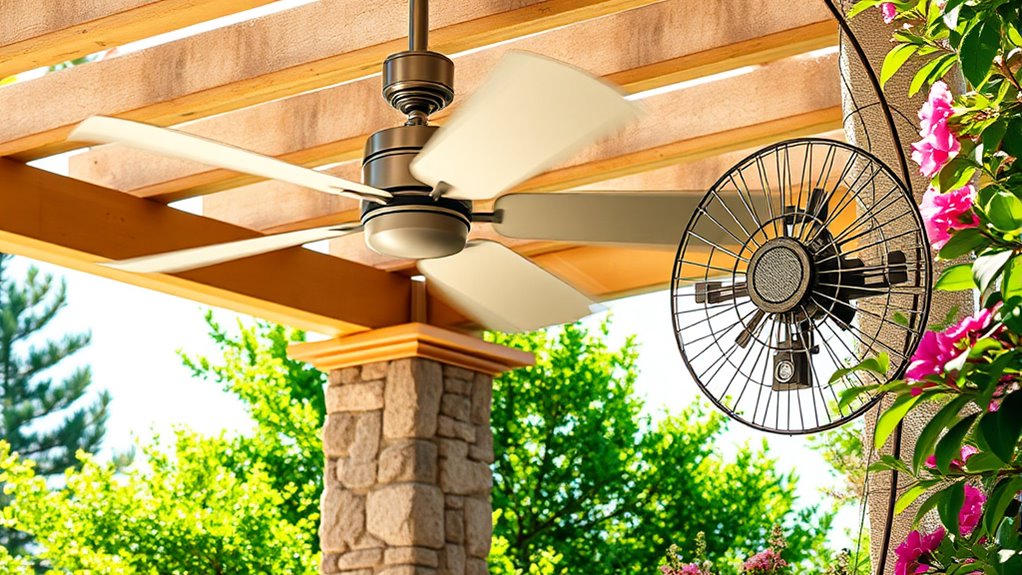 eco friendly kinetic outdoor fans