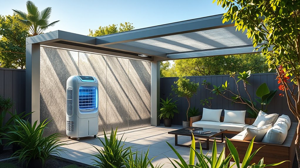 eco friendly outdoor cooling solutions