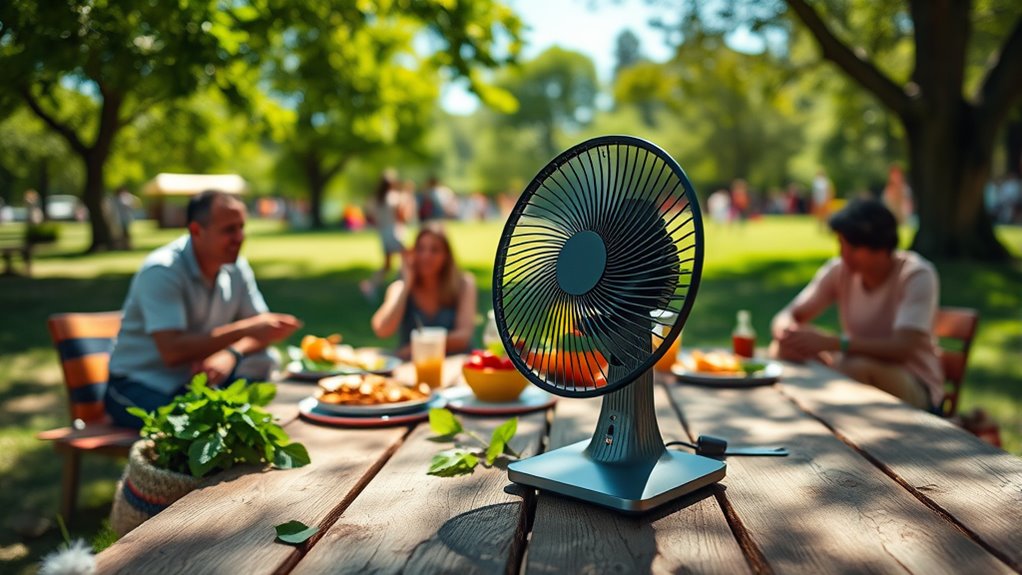eco friendly rechargeable fans