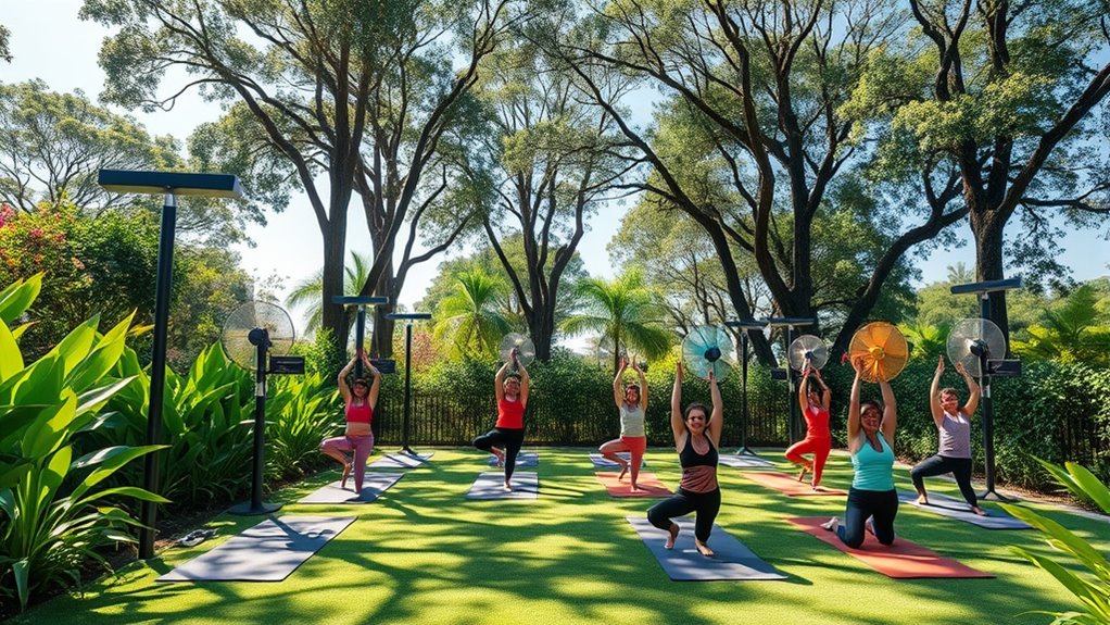 energy efficient outdoor cooling