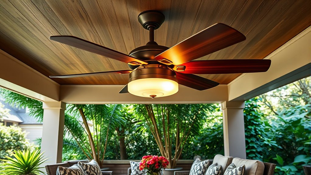 enhance comfort with ceiling fans