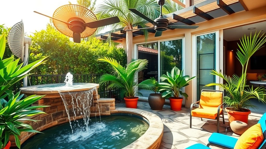 enhance outdoor comfort and ambiance