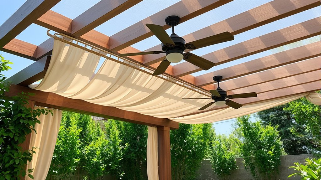 enhancing shade with structures