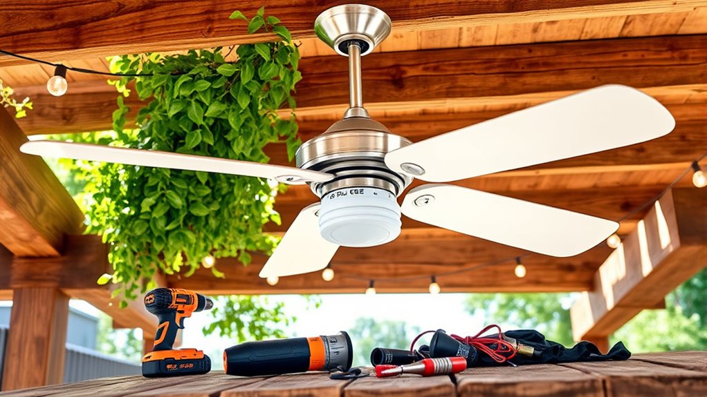 enjoy outdoor cooling comfort
